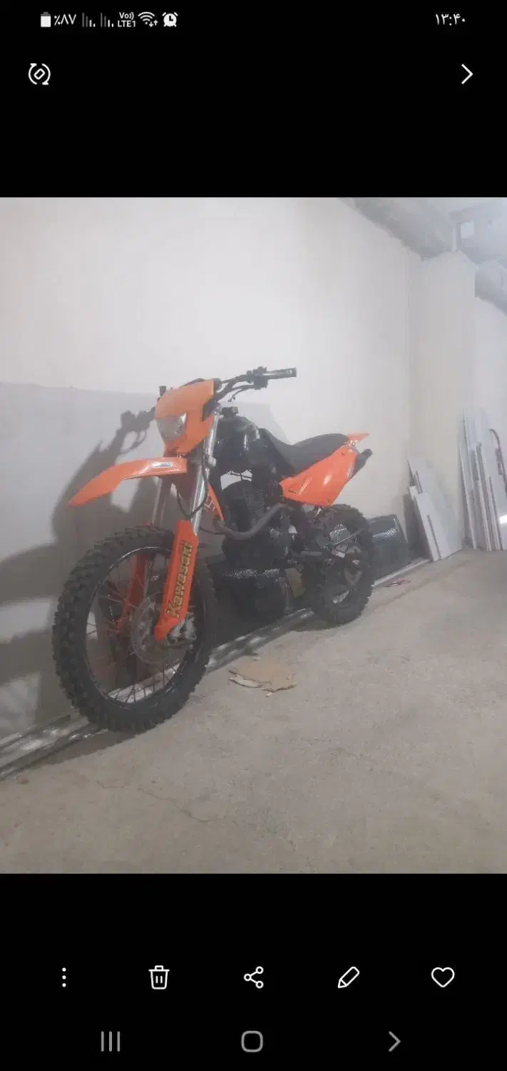 موتور طرح کی تی ام مزایده|موتورسیکلت|هشتگرد, هشتگرد قدیم|دیوار