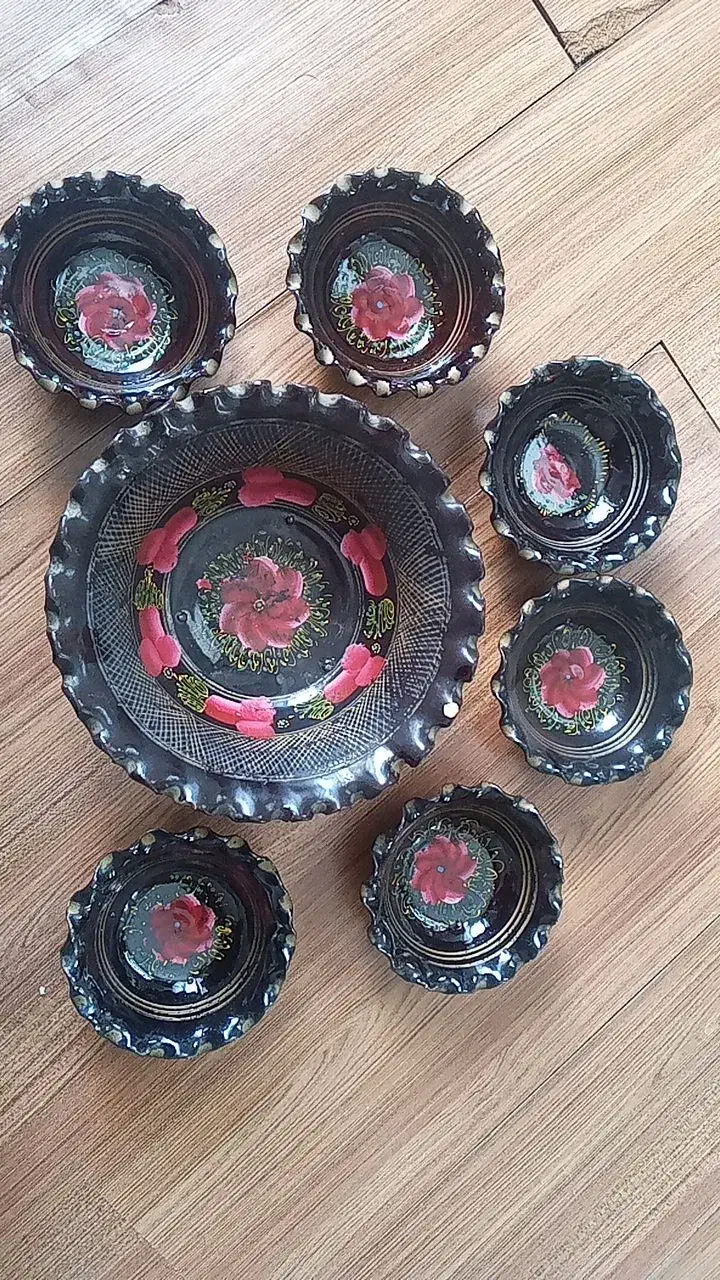 ظرف سفالی خیلی قدیمی|کلکسیون اشیاء عتیقه|گرگان, |دیوار