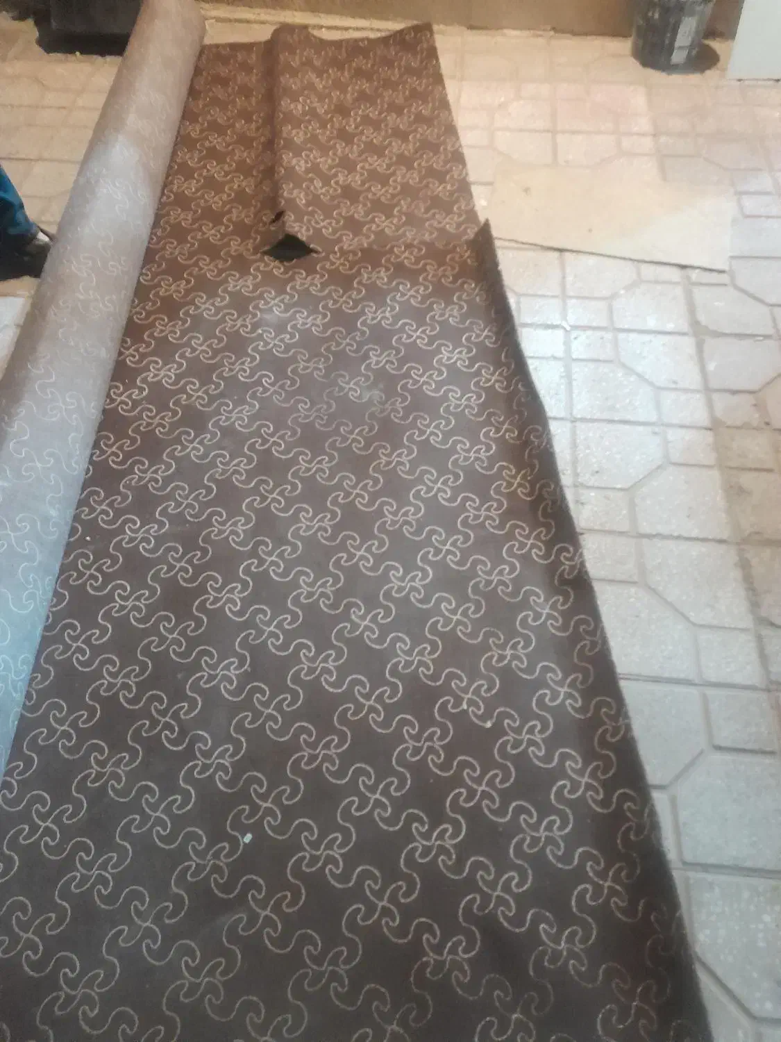 موکت ظریف مصور شکلاتی|موکت|سنندج, |دیوار