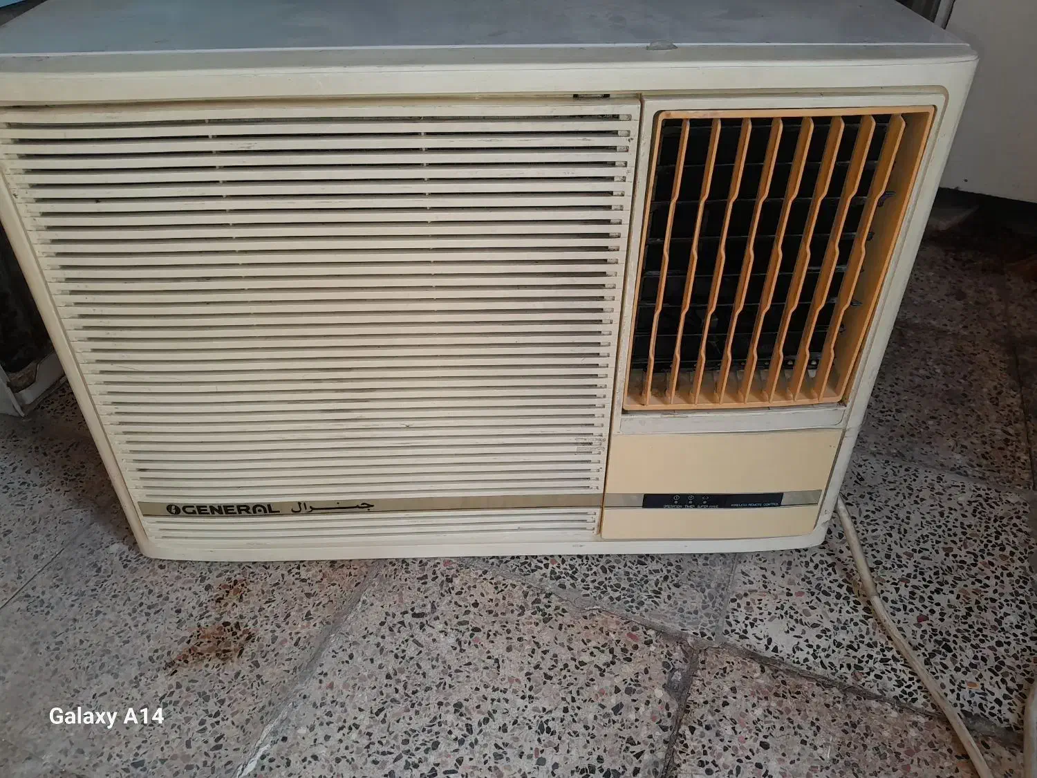 کولر گازی اجنرال ۱۸ هزار کولرگازی پنجره ای|کولر گازی و فن‌کوئل|اسلام‌شهر, مظفریه|دیوار