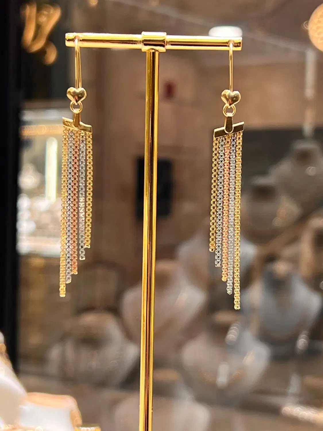 گوشواره آویز کلوپاترا|جواهرات|قم, نیروگاه|دیوار