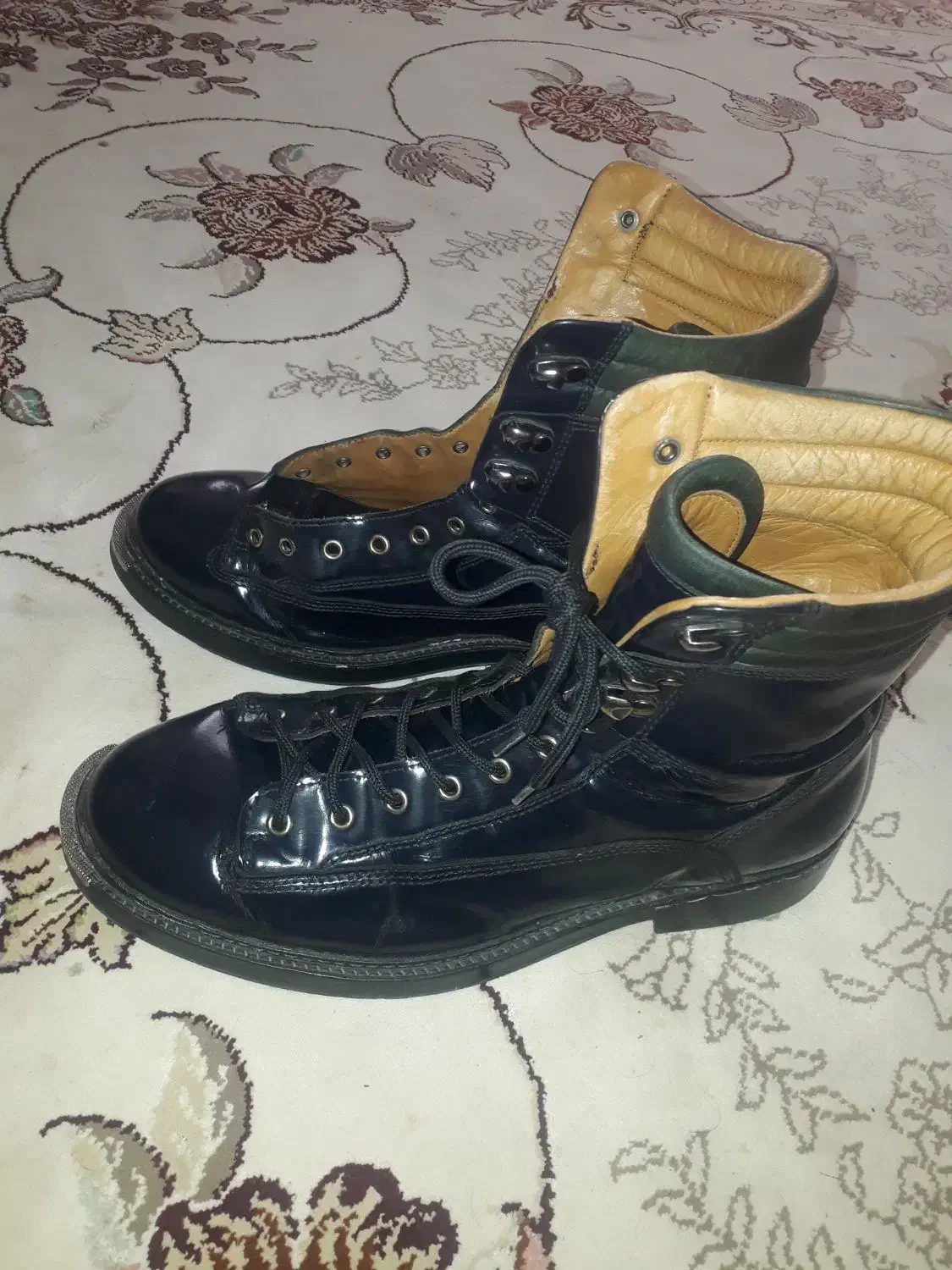 پوتین اورجینال سرمه ای نفتی  ش ۴۲|کیف، کفش، کمربند|کرمانشاه, |دیوار