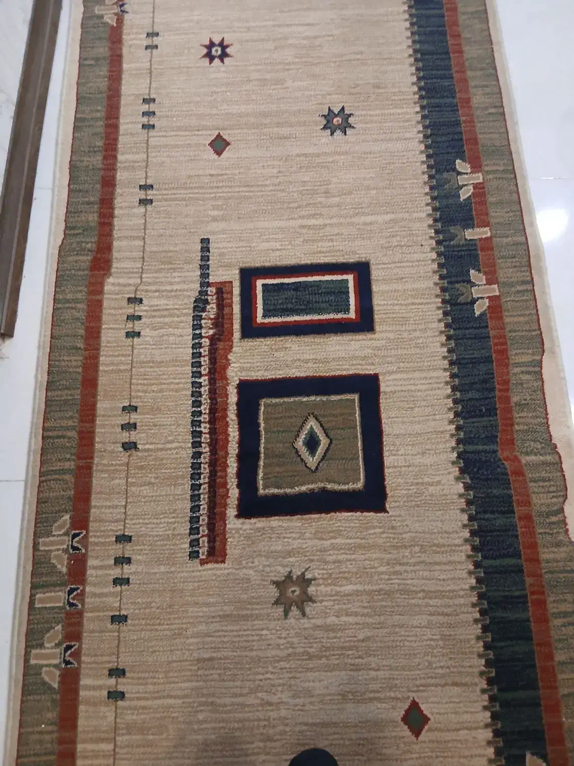 قالیچه راهرو .اشپزخانه|فرش|قم, انسجام|دیوار