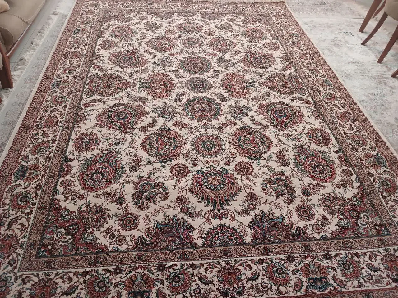 فرش ۹ متری نو (قالی سلیمان)|فرش|گنبد کاووس, |دیوار