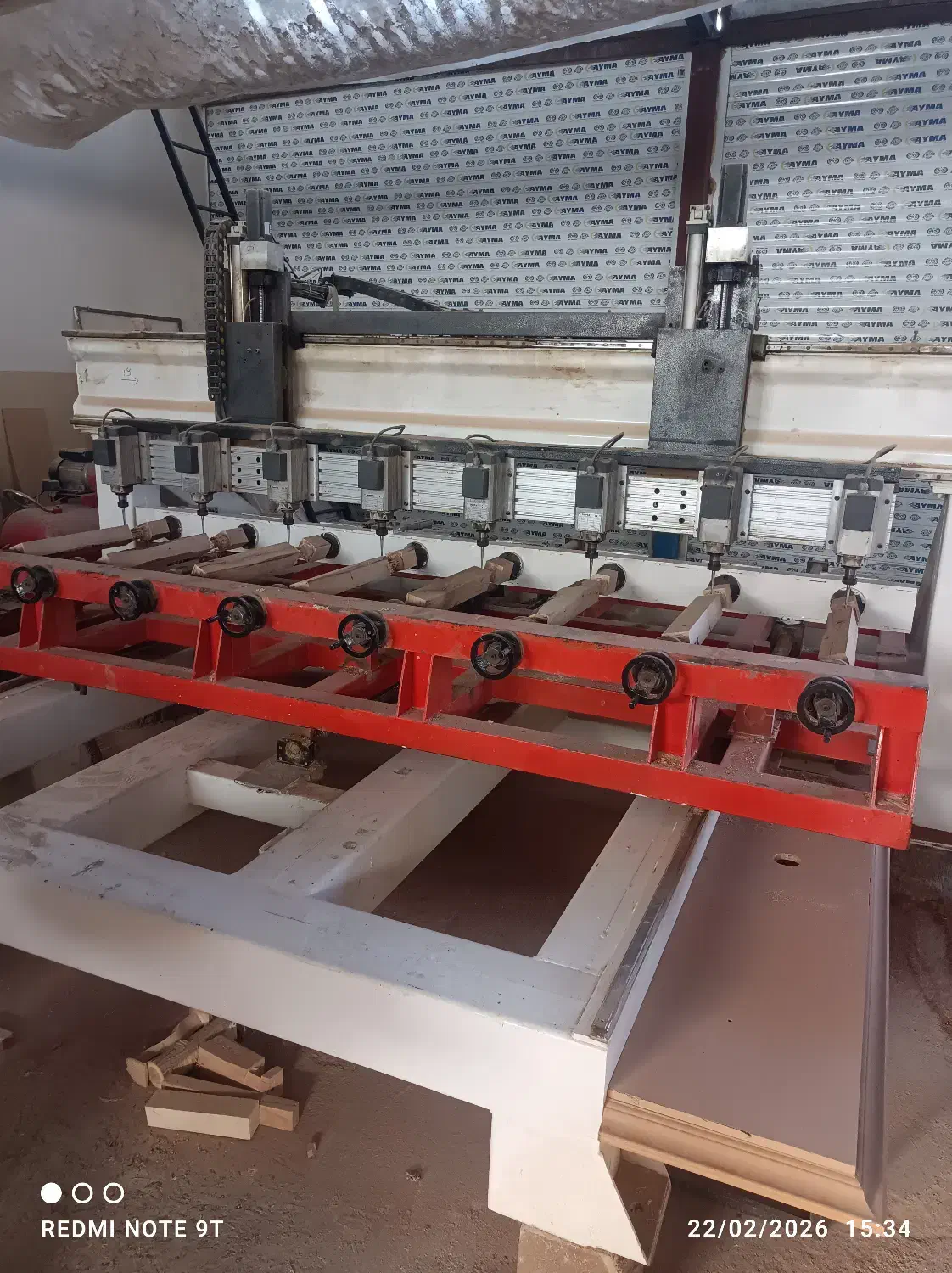 دستگاه CNC|ماشینآلات صنعتی|تربتحیدریه, بالا ولایت|دیوار