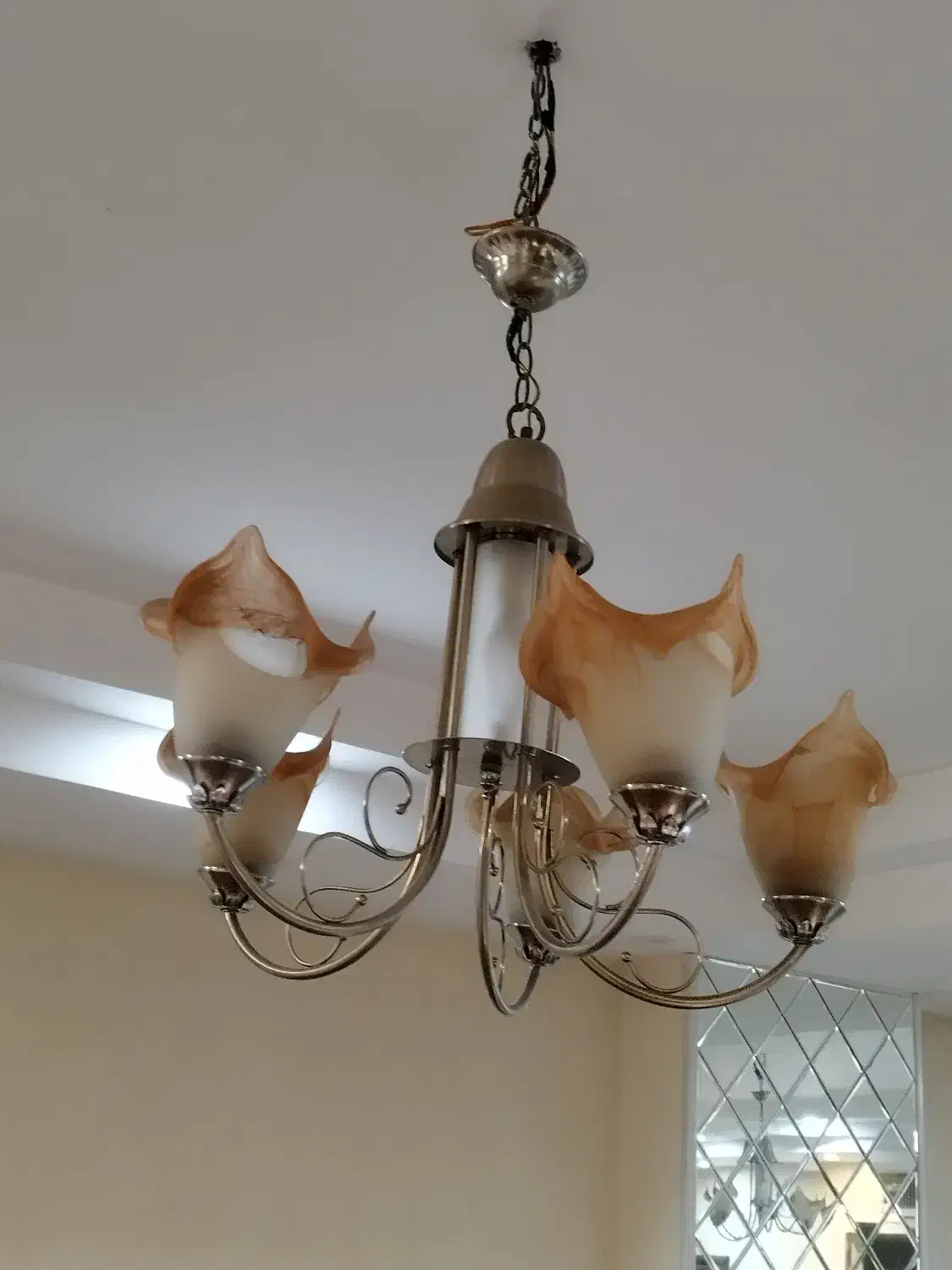 لوستر 5شاخه|لوستر و چراغ آویز|کهریزک, |دیوار