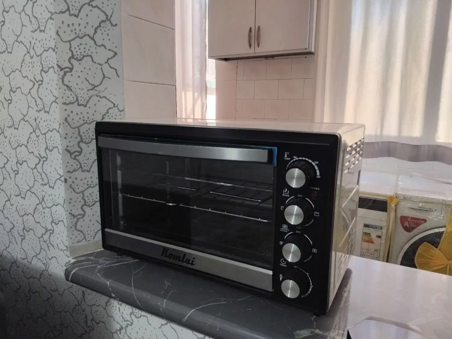 آون توستر komtai،درحدنو|اجاق گاز و لوازم برقی پختوپز|کرمانشاه, |دیوار