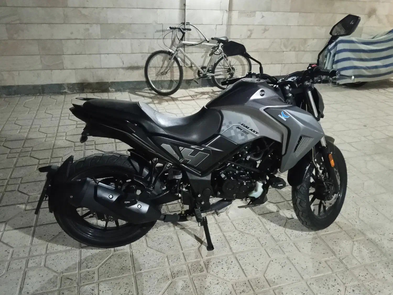 موتور گلکسی na180 مدل1403 نوک مدادی|موتورسیکلت|مشهد, هنرور|دیوار