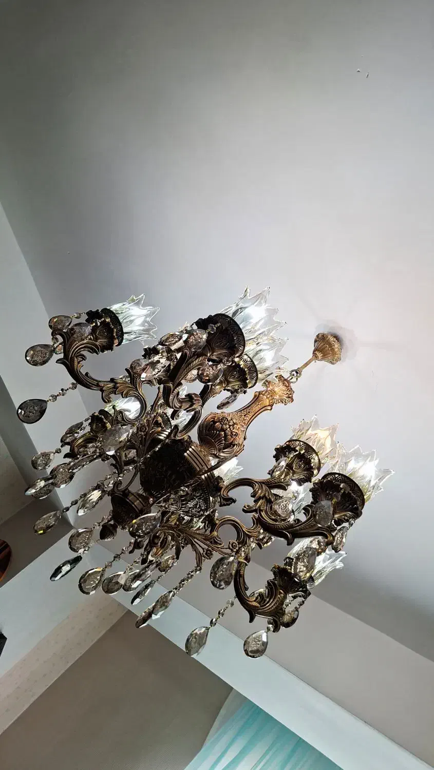 لوستر برنز|لوستر و چراغ آویز|سهند, |دیوار