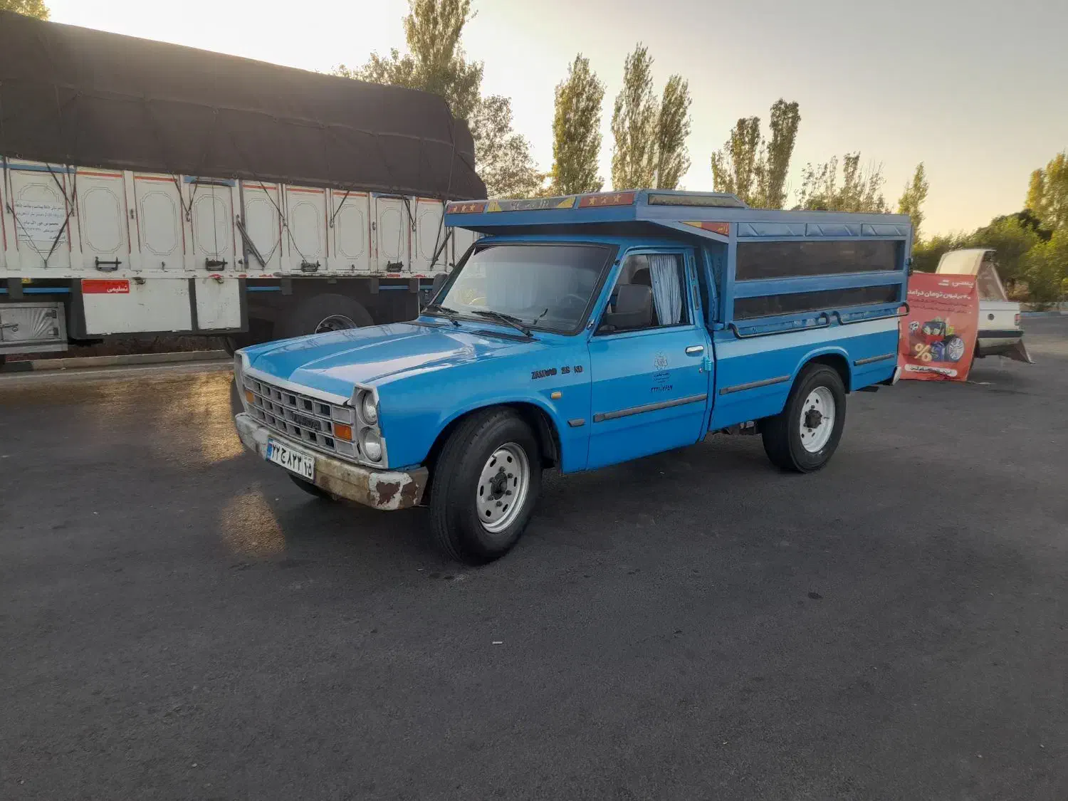 سایپا ۲۸۰۰ دیزلی بدورن رنگ موتور پلمپ|خودرو سواری و وانت|باسمنج, |دیوار