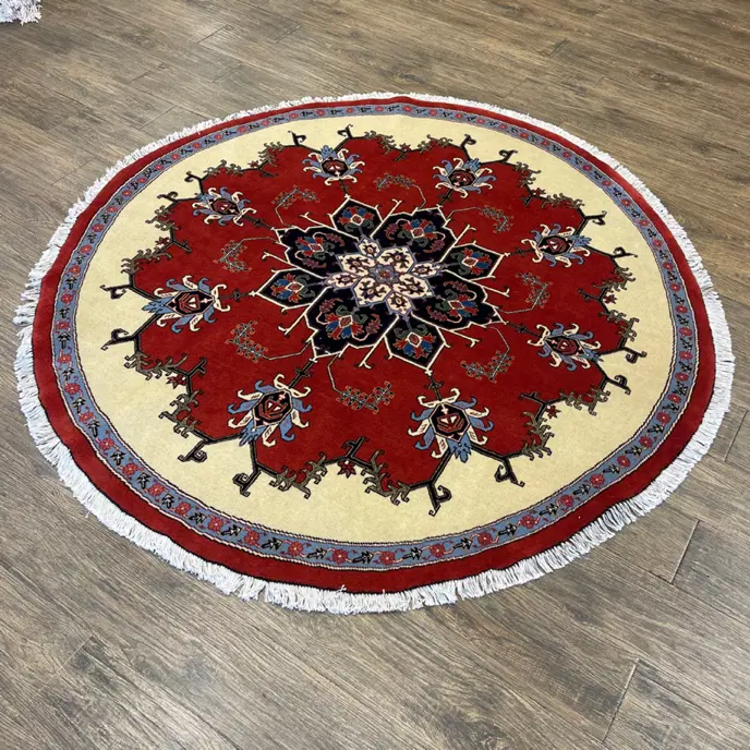 فرش گرد قطر ۲ اردبیل طرح هریس|فرش|تهران, آسمان|دیوار