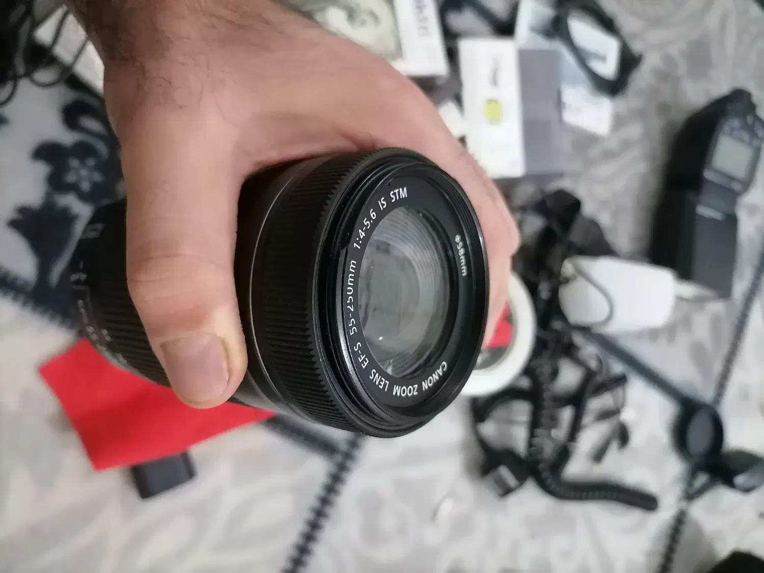 لنز دوربین کانن EF-S 55-250mm|دوربین عکاسی و فیلمبرداری|خرمآباد, |دیوار