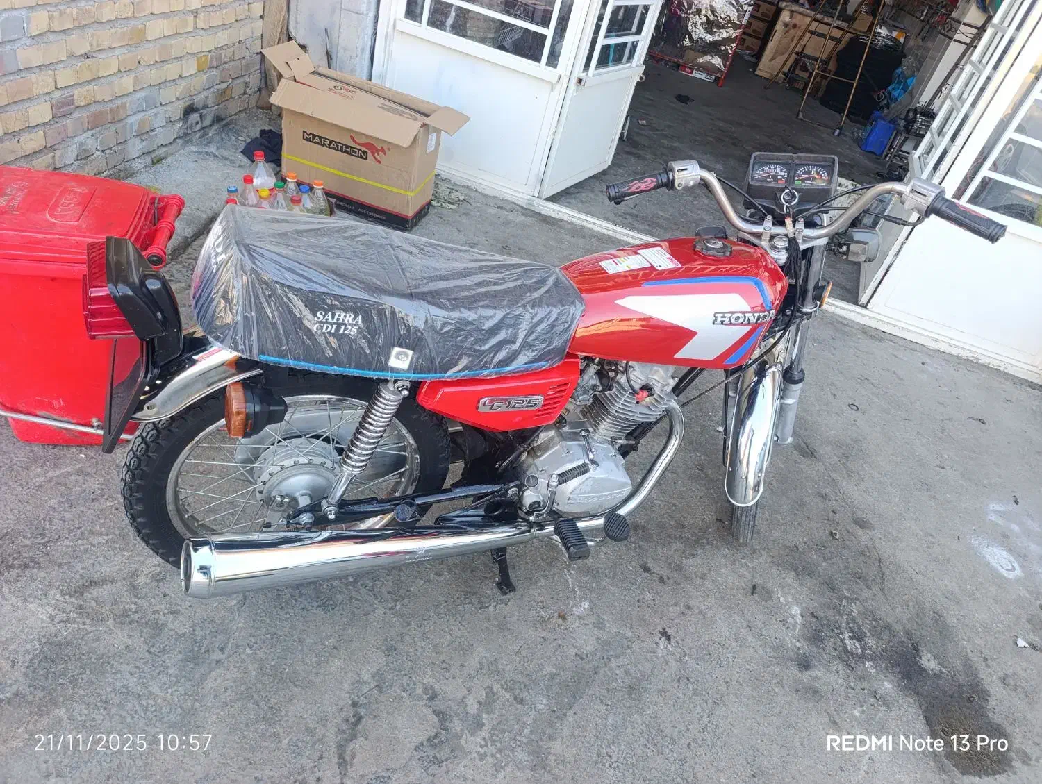 موتور سیکلت هوندا درحد خشک.ابندی|موتورسیکلت|آق قلا, |دیوار