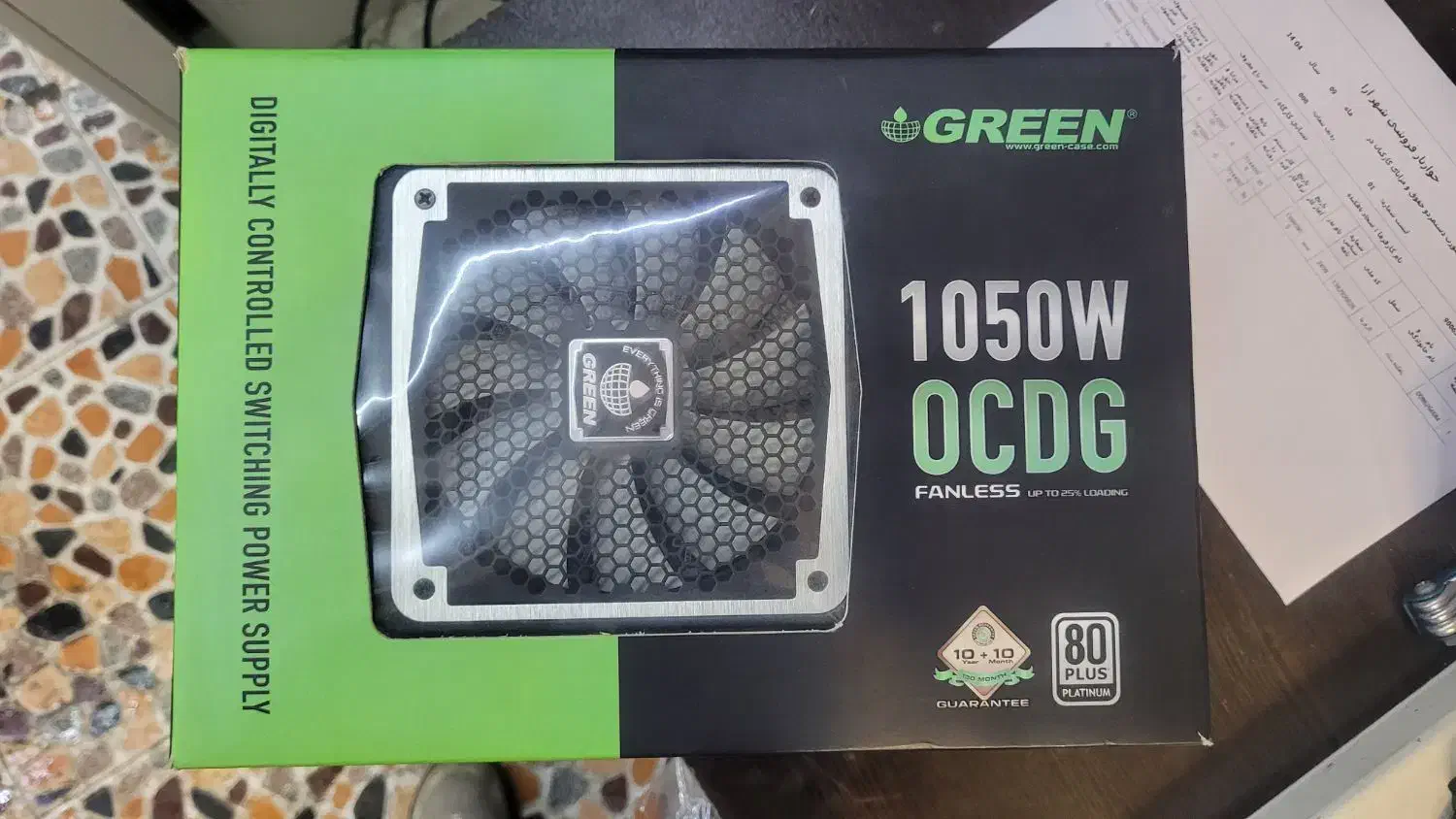 پاور 1050w green|قطعات و لوازم جانبی رایانه|تبریز, |دیوار