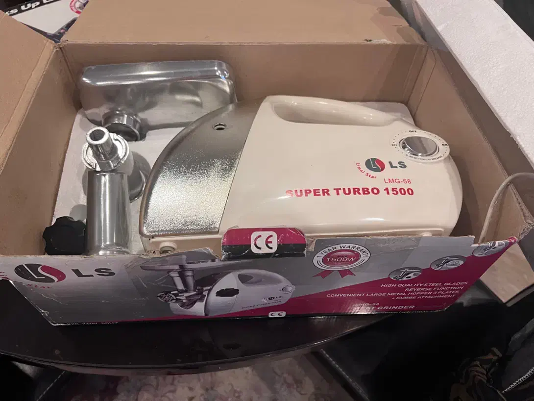 چرخ گوشت نو نو با کارتن|سایر لوازم برقی|تهران, قیطریه|دیوار