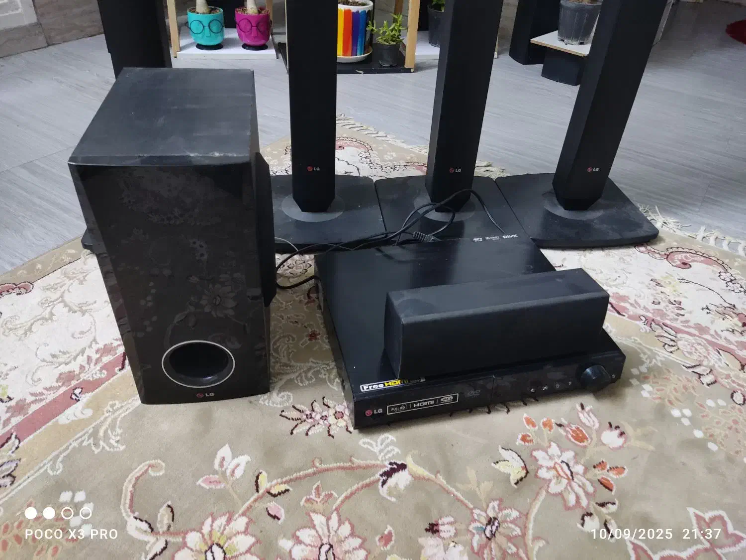 فروش سینمای خانگی ال جی|سیستم صوتی خانگی|شیراز, قلعه نو|دیوار