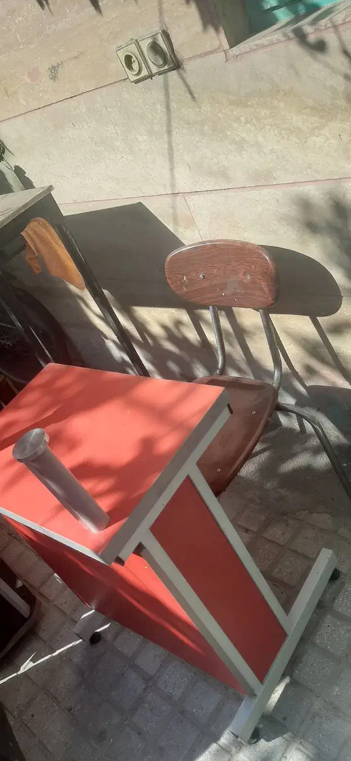 میز مطالعه با صندلی|میز تحریر و کامپیوتر|بومهن, |دیوار