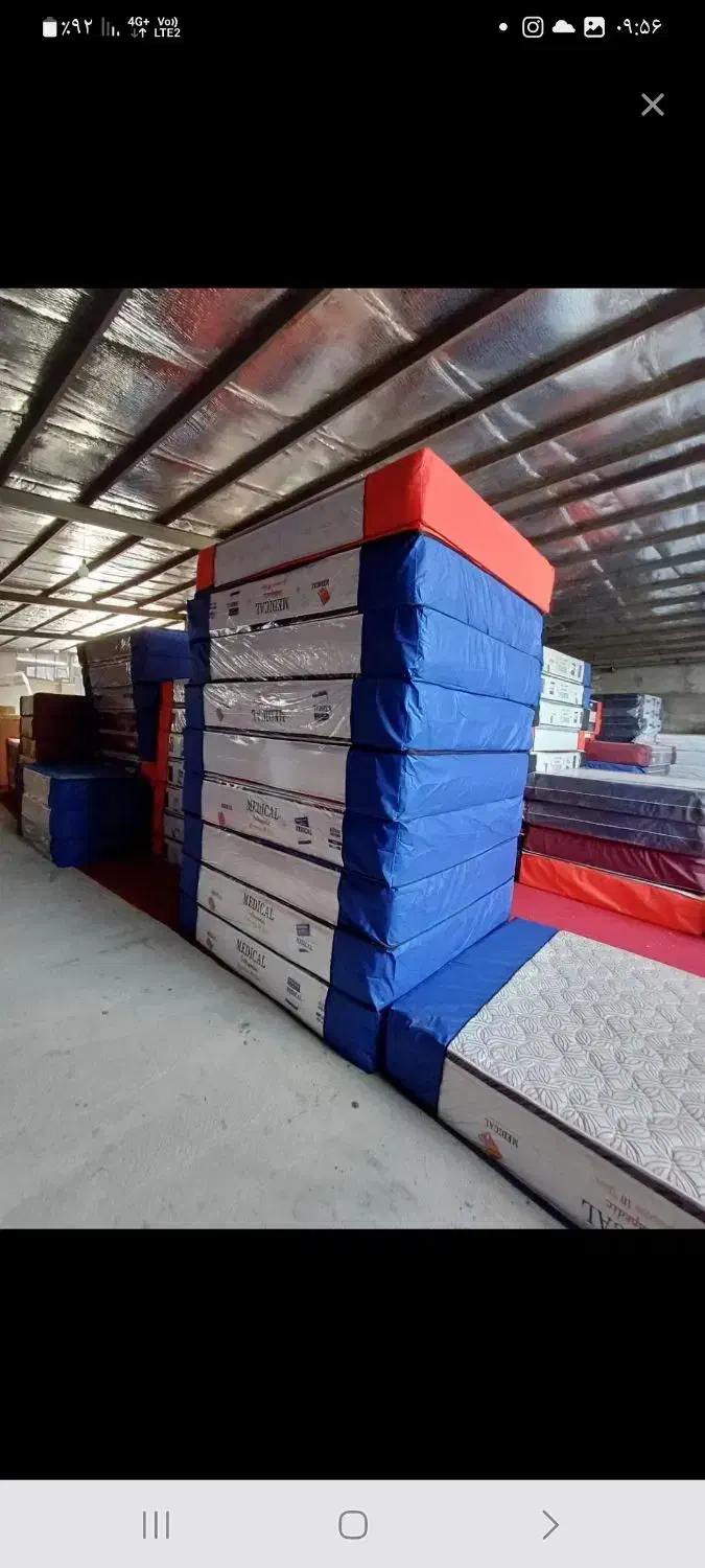 تشک رویال میکرو فنر|تشک تختخواب|اراک, |دیوار