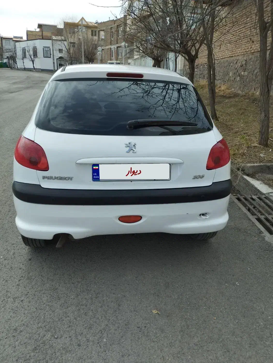 206مدل 95 بی رنگ|خودرو سواری و وانت|مشگین شهر, |دیوار