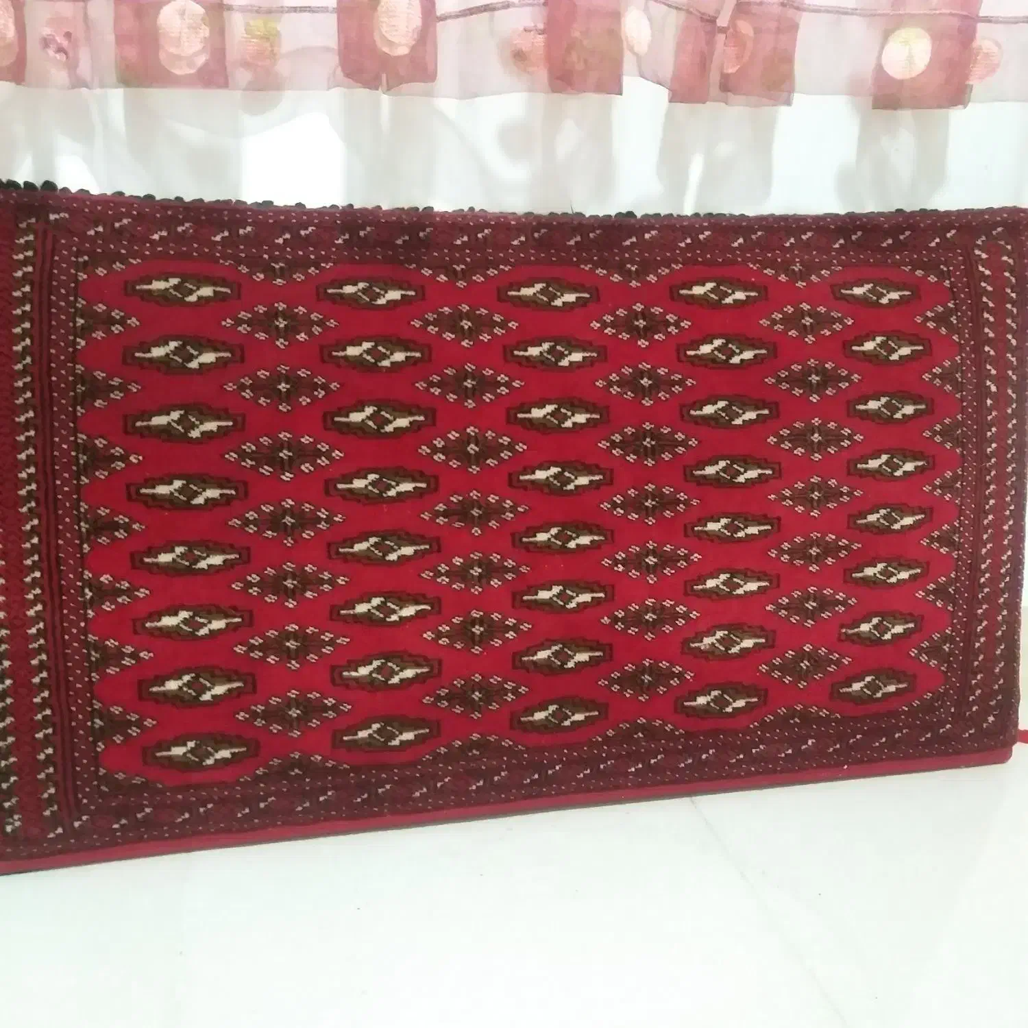 پشتی دست بافت ترکمن|پشتی|گرگان, |دیوار