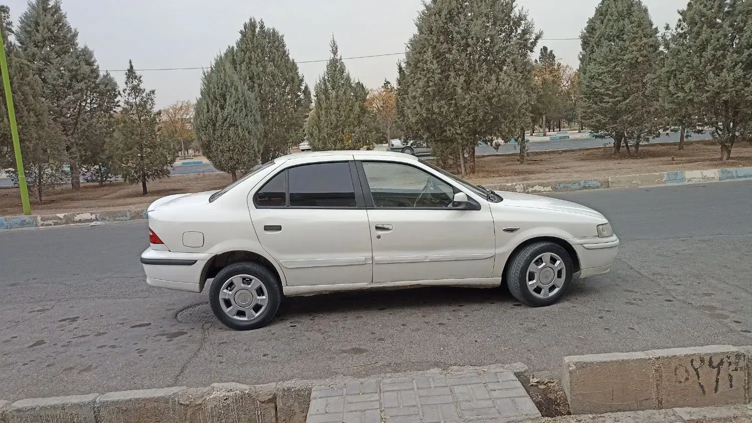 سمند۸۹ دوگانه فابریک درجه یک استثنایی|خودرو سواری و وانت|فولادشهر, B5|دیوار