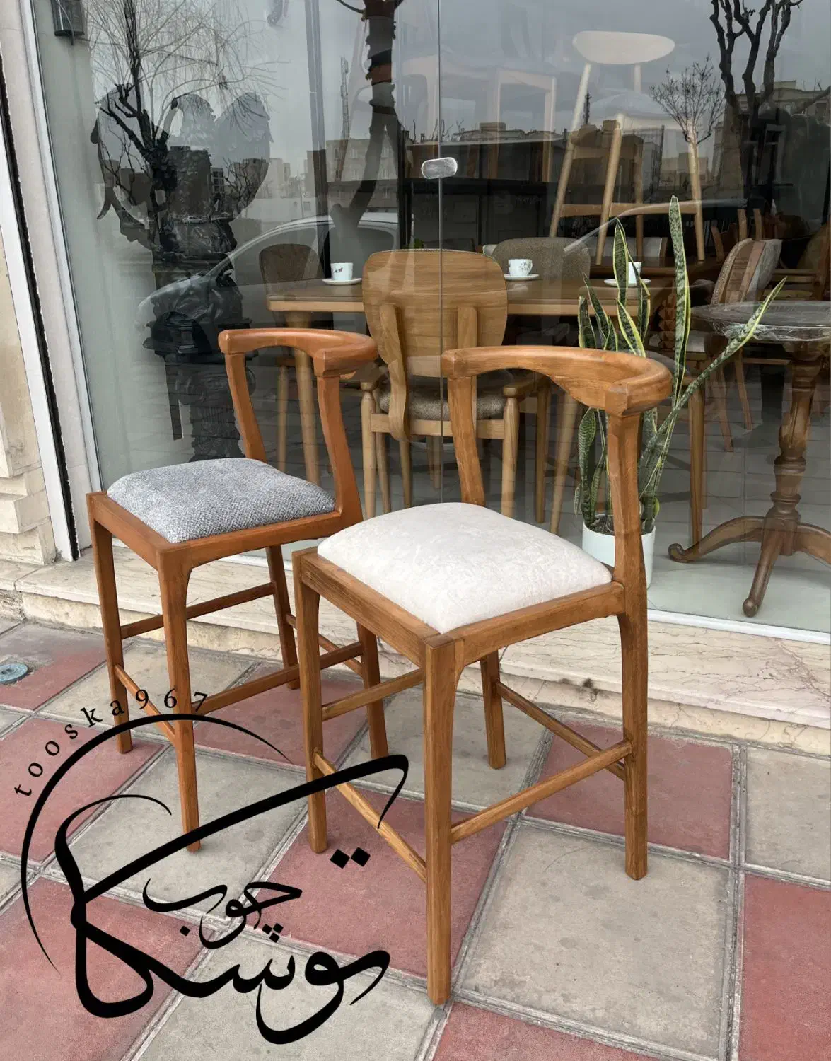 مجموعه توسکاچوب صندلی کانتر .اپن رونیز|میز و صندلی غذاخوری|فردیس, قریشی|دیوار