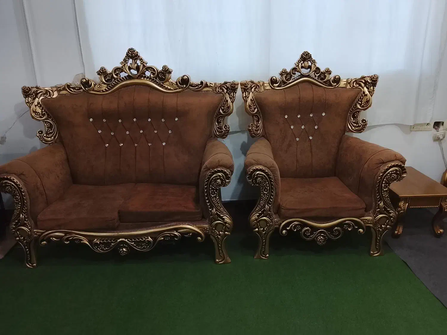 مبل سلطنتی|مبلمان خانگی و میز عسلی|مریوان, |دیوار