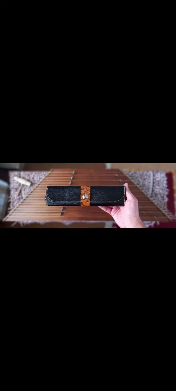 سنتور چوب گردو مکزیکی موسوی|سازهای سنتی|سقز, |دیوار