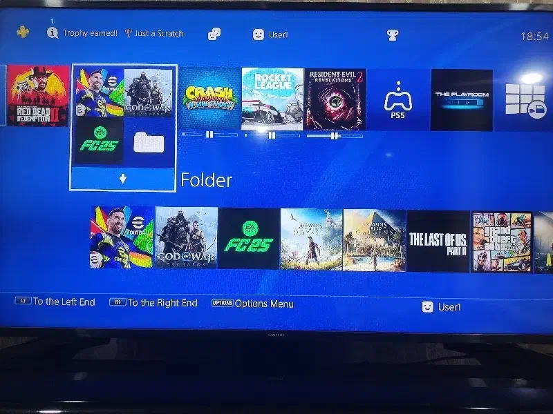PS4 اسلیم تک دسته یک ترابایت اکانتی|کنسول، بازی ویدئویی و آنلاین|اهواز, فاز ۲ پادادشهر|دیوار