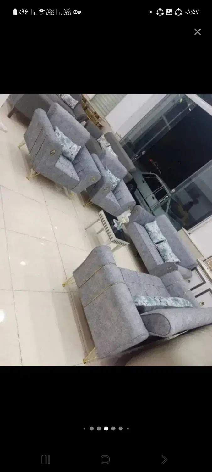 مبل نیو اسکارلت با ضمانت ۳ساله|مبلمان خانگی و میز عسلی|دزفول, |دیوار