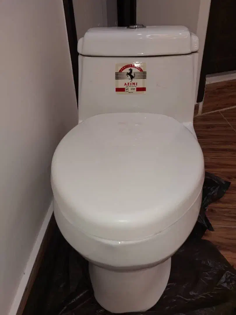 توالت فرهنگی کاملا سالم و نو فروش فوری|لوازم سرویس بهداشتی|رشت, صفاری|دیوار