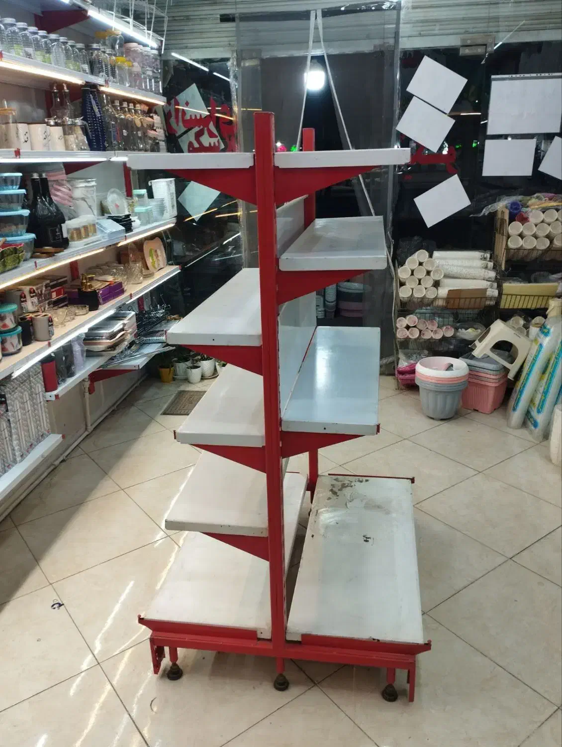 قفسه دو طرفه مغازه|فروشگاه و مغازه|قزوین, |دیوار