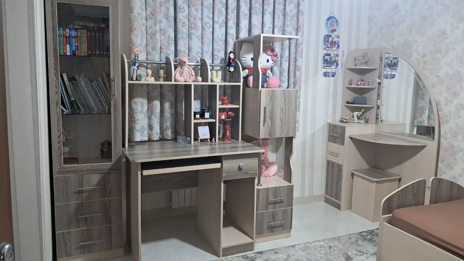 سرویس خواب نوجوان|تخت و سرویس خواب|کرمان, |دیوار