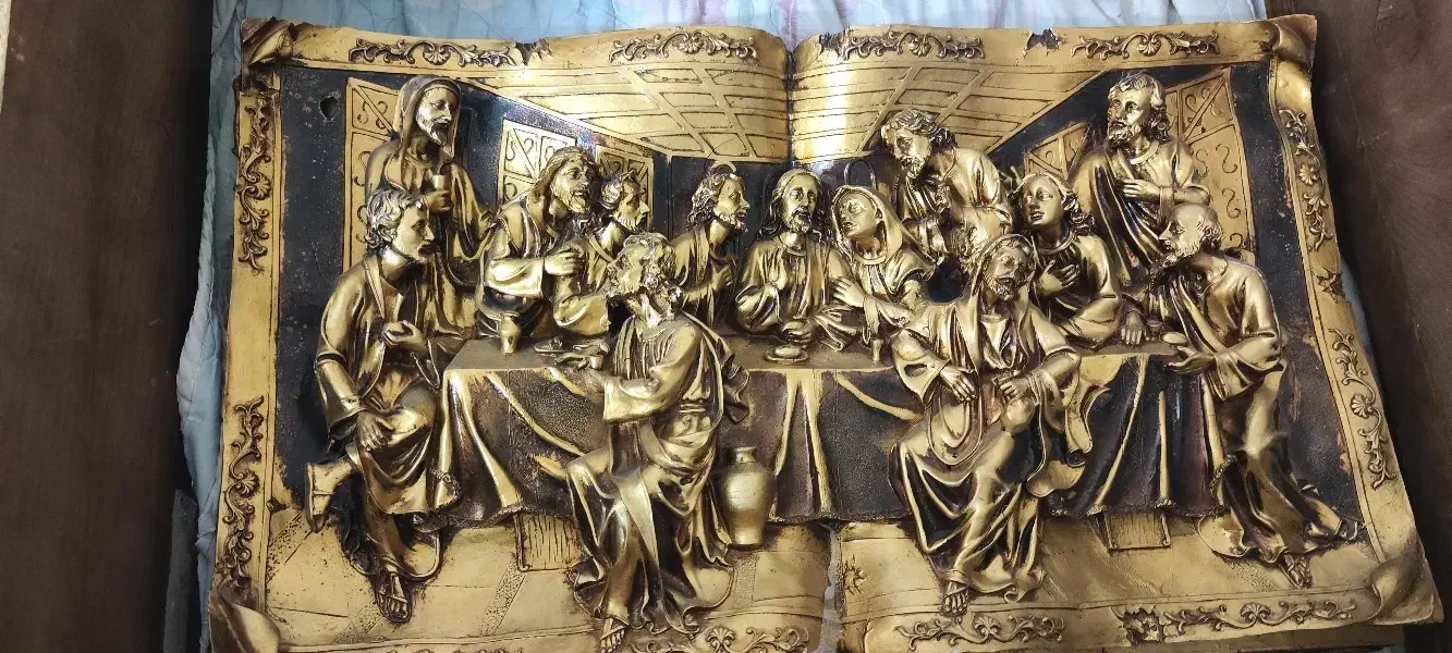 تابلو شام اخر|تابلو، نقاشی، عکس|مشهد, هنرستان|دیوار