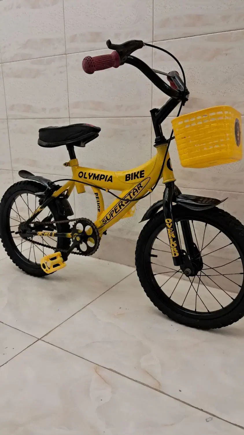 دوچرخه ۱۶ زرد|اسباببازی بچه|اردبیل, |دیوار