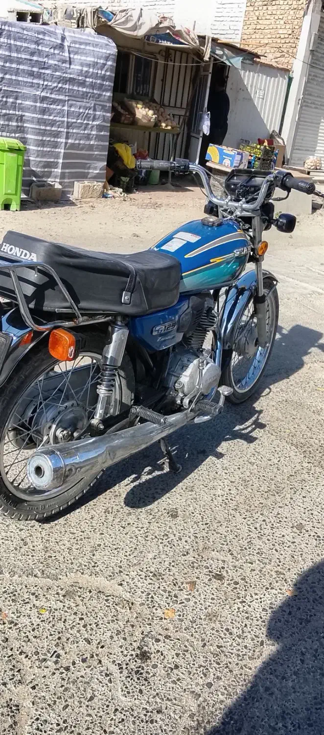 موتور هندا ۱۲۵ آبی|موتورسیکلت|شهریار, رزکان|دیوار