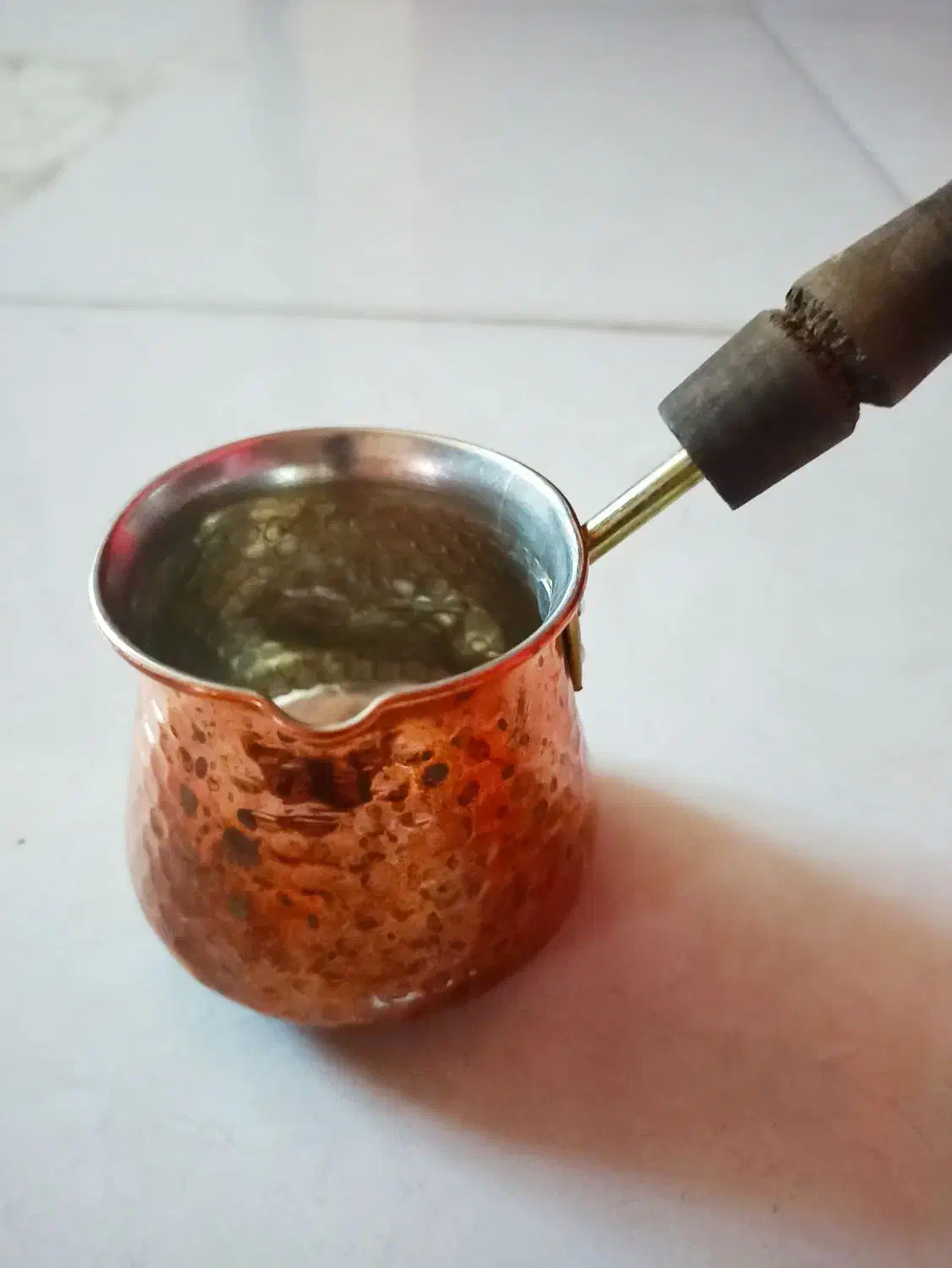 جزوه مس قهوه جوش مسی نو|قوری، کتری، قهوهساز دستی|شیراز, کوی زهرا|دیوار