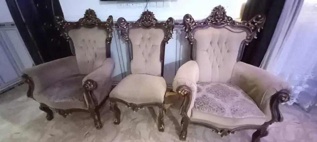 مبل سلطنتی،چوب راش|مبلمان خانگی و میز عسلی|بندر ماهشهر, |دیوار