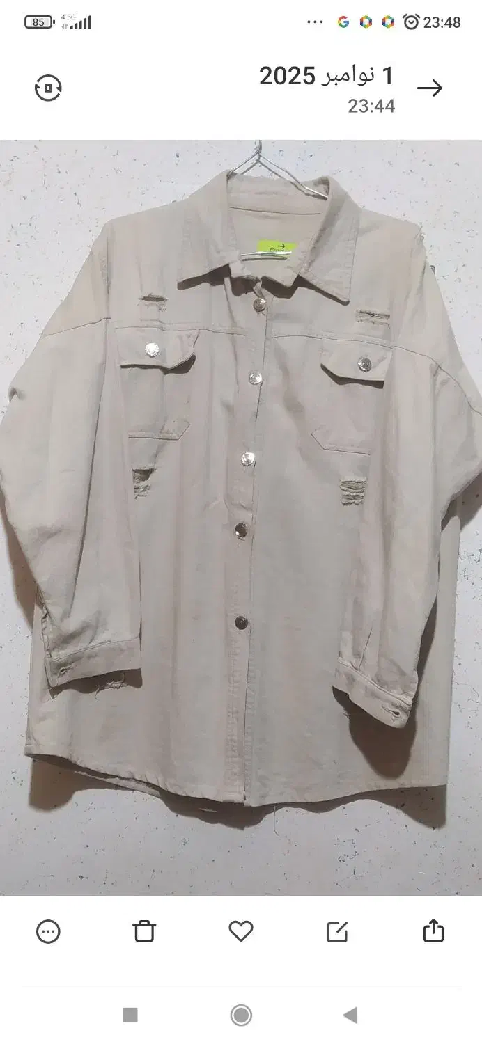 مانتو کتان جین  مناسب پاییز و زمستان|لباس|اهواز, کمپلو جنوبی|دیوار