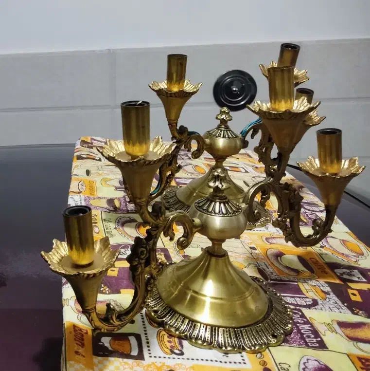 لوستر برنز|لوستر و چراغ آویز|مهاباد (آذربایجان غربی), |دیوار