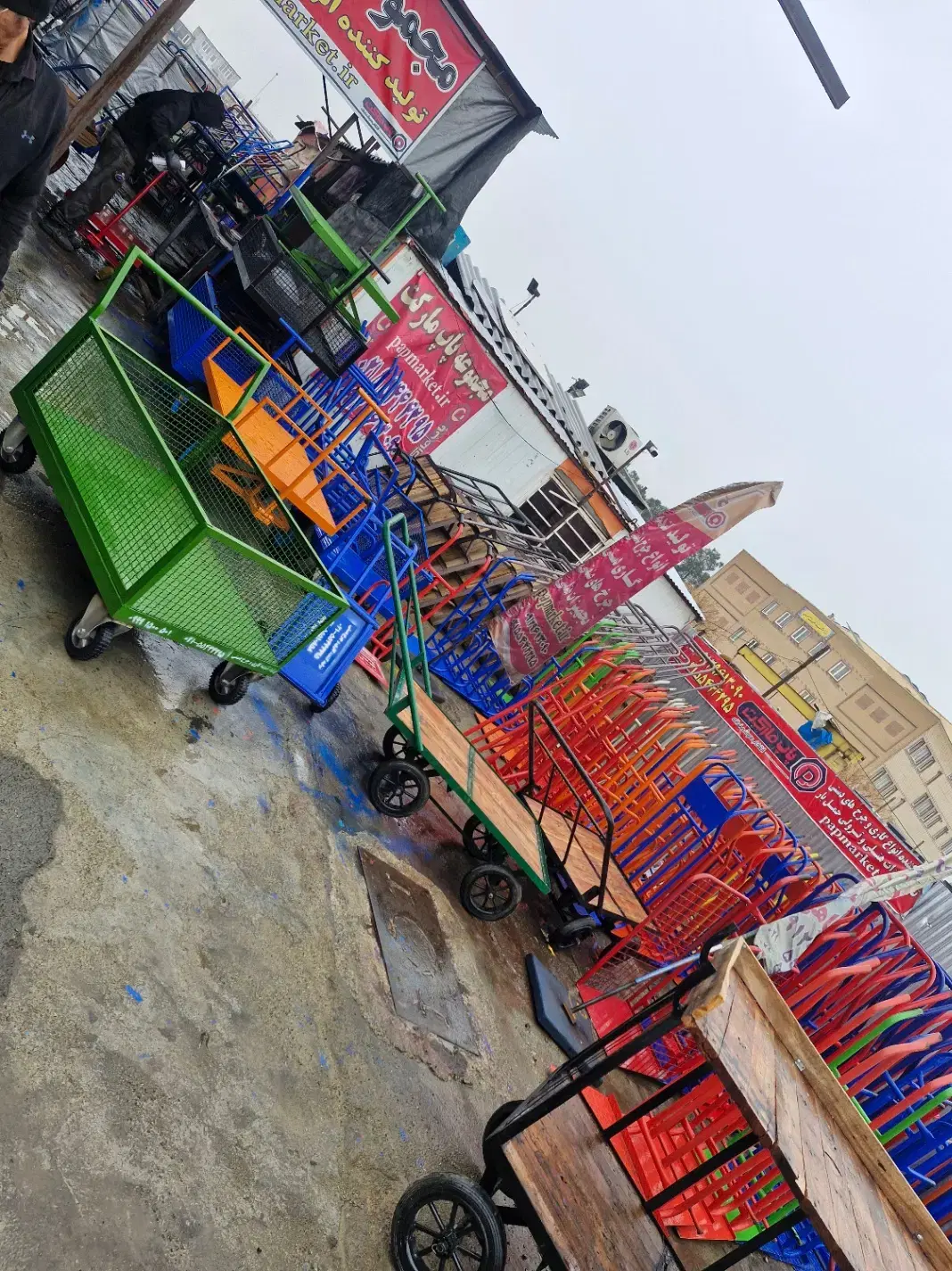 (گاری خشکبار )چهار چرخ دستی حمل باربرمخصوص خشک بار|ابزارآلات|تهران, بوستان ولایت|دیوار