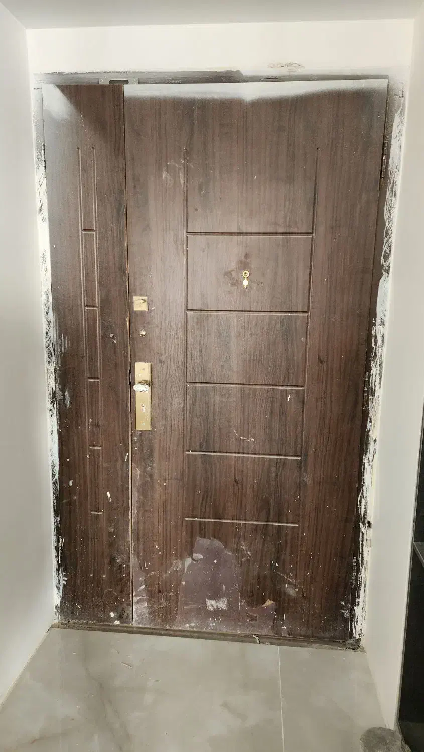 درب ورودی چوب دولنگه|مصالح و تجهیزات ساختمان|تهران, الهیه|دیوار