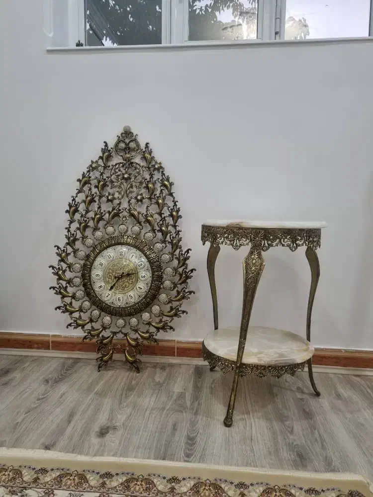 لوستر ساعت ومیز تلفن|لوستر و چراغ آویز|خلخال, |دیوار