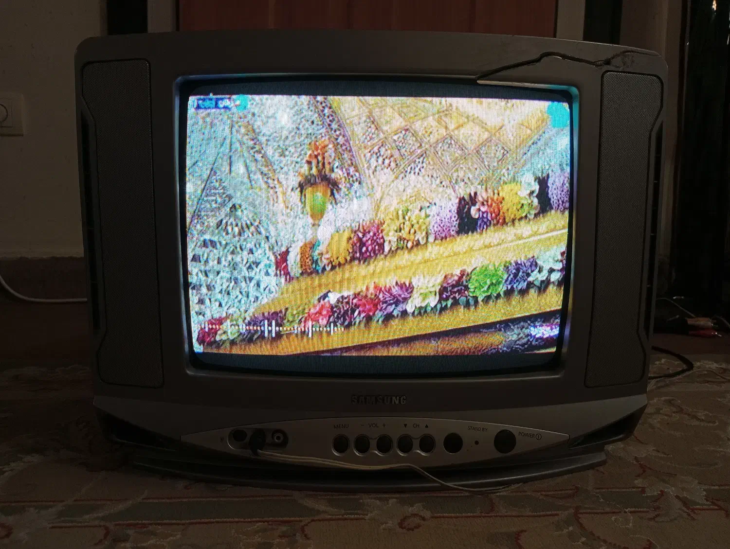 تلویزیون 14 اینچ سامسونگ|تلویزیون و پروژکتور|خرم‌آباد, |دیوار