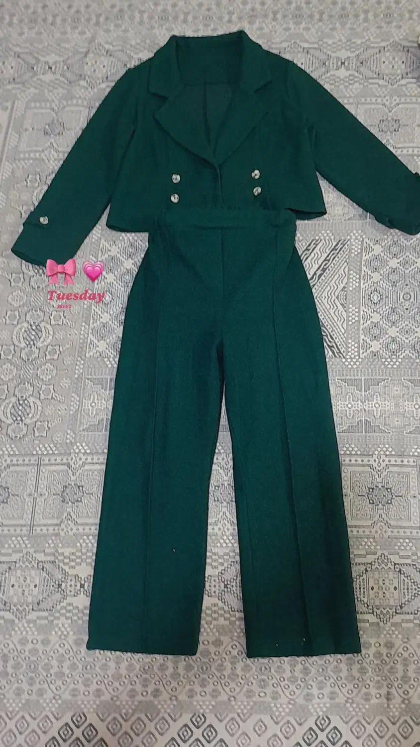 کت وشلوار فوتر|لباس|پاکدشت, پارچین|دیوار