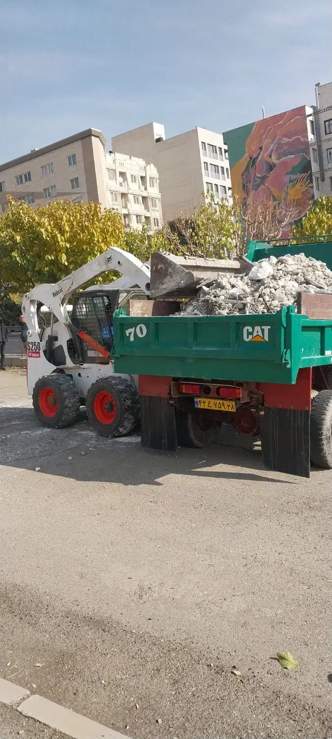 حمل نخاله ومصالح وتوضیح بلوک|خدمات حمل و نقل|اندیشه, اندیشه فاز ۳|دیوار