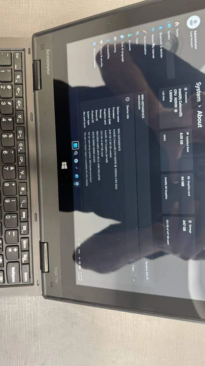 لپتاپ Lenovo ThinkPad Yoga 11e|رایانه همراه|تهران, مهران (سیدخندان)|دیوار