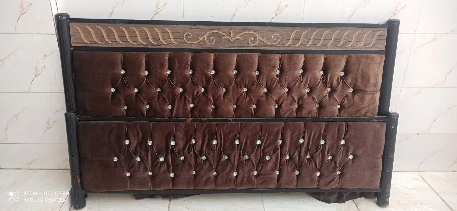 تخت دونفره|تخت و سرویس خواب|امیدیه, |دیوار