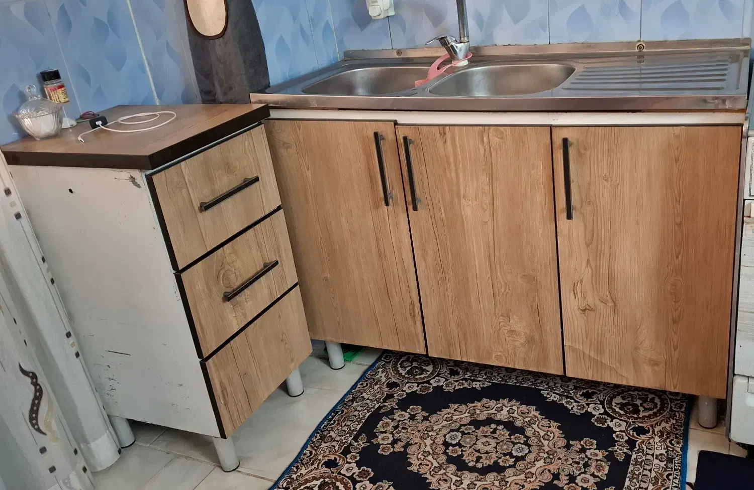 کابینت|آب‌چکان و نظم‌دهنده ظروف|کرج, حیدرآباد|دیوار