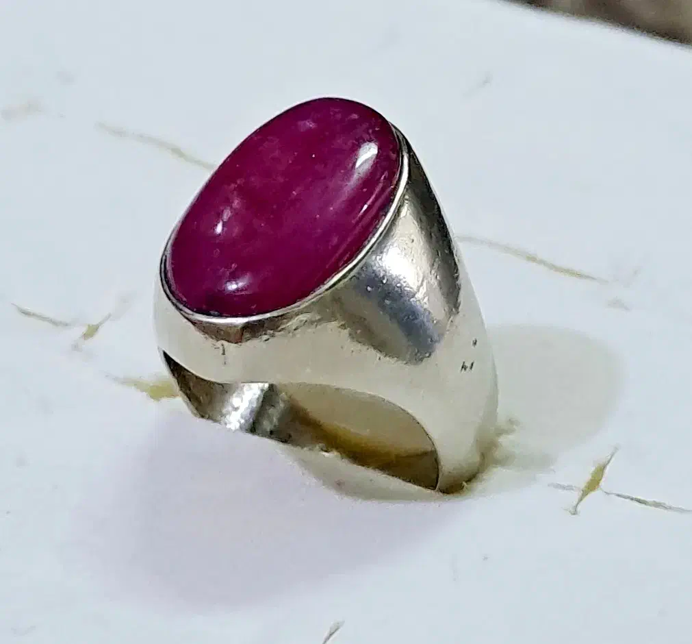 انگشتر زیبای یاقوت صورتی(عکس وتوضیحات دارد)|جواهرات|بوشهر, |دیوار